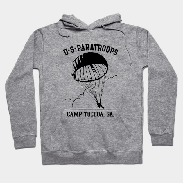 Mod.2 United States Paratroopers Camp Toccoa Hoodie by parashop